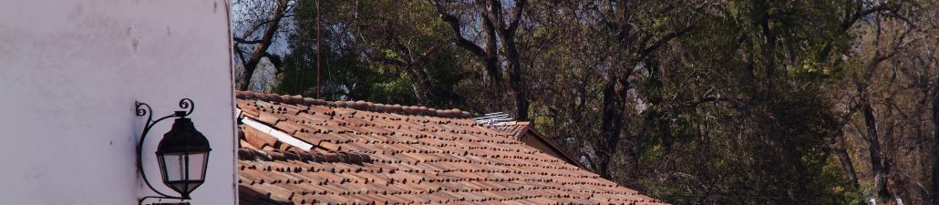 Colonial Rooftops in Patzcuaro, Mexico