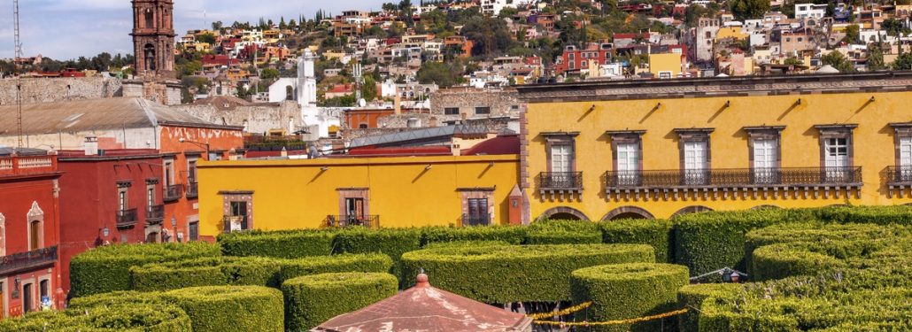 Mexico Colonial Skyline