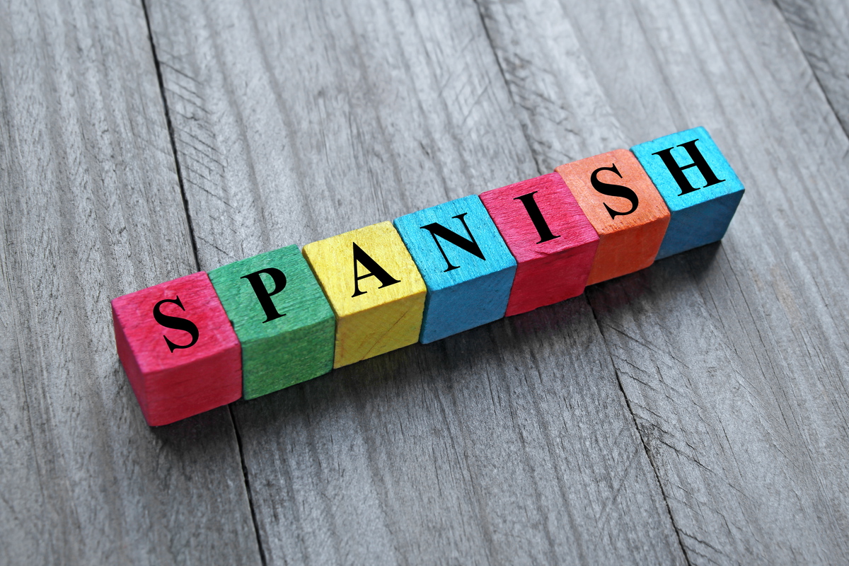 Spanish language building blocks