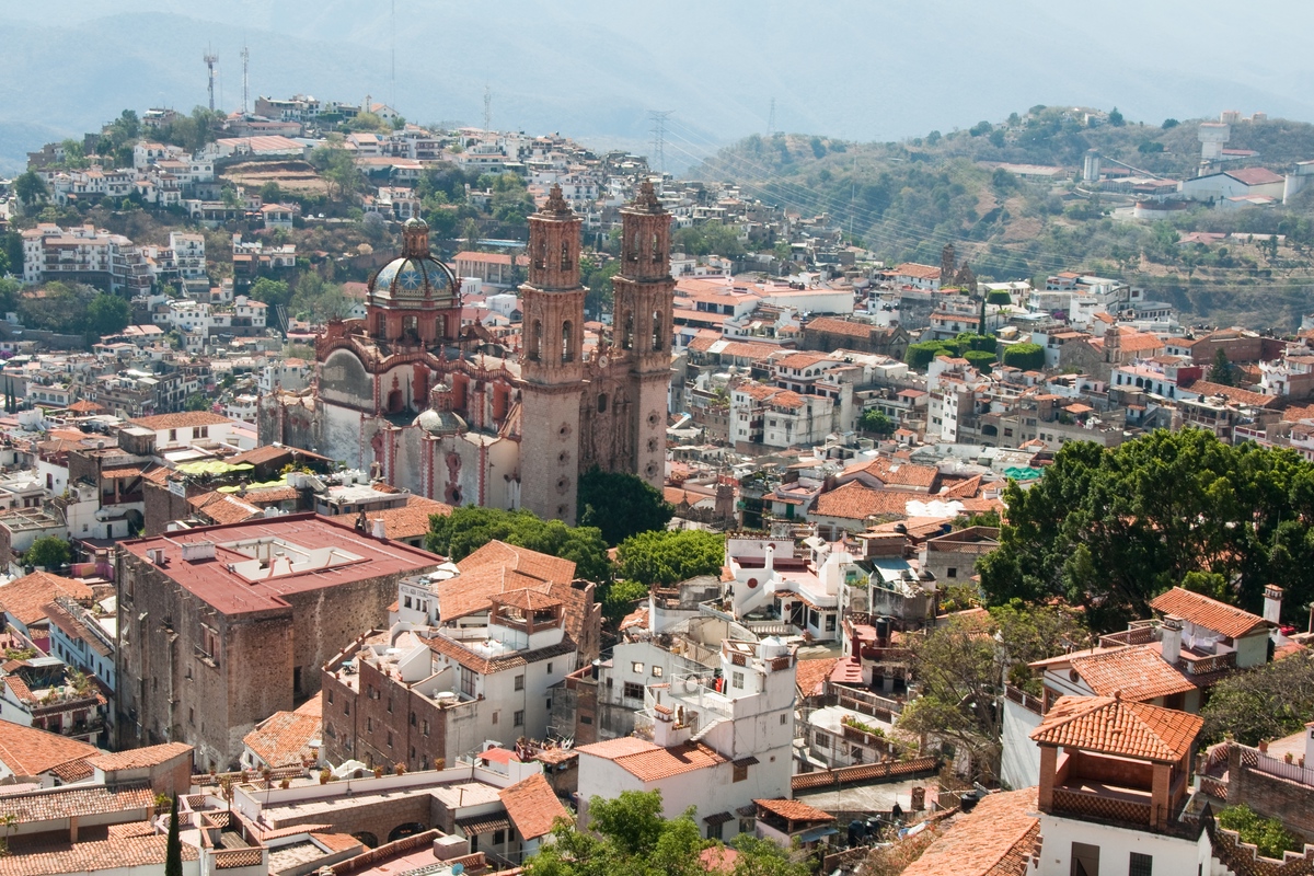 Vantage Point View of Taxco