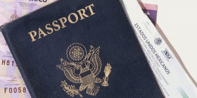 US Passport and Mexican Visitor Visa