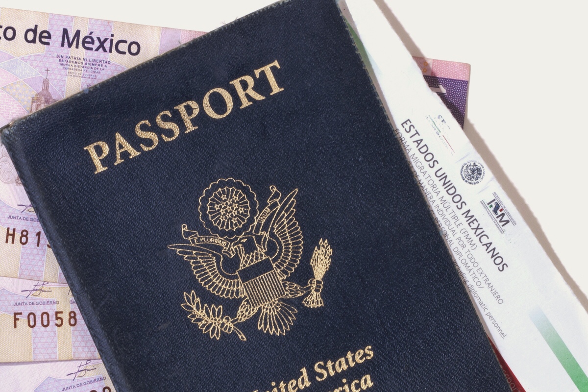 US Passport and Mexican Visitor Visa