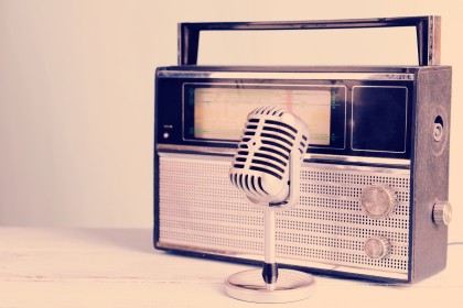 Vintage Radio on a table