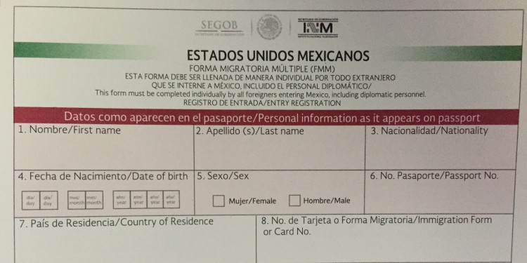 Your Mexico Visitors Permit Fmm Mexperience