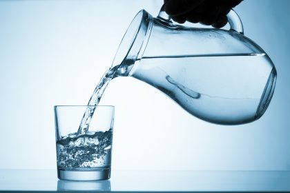 Water Jug and Glass