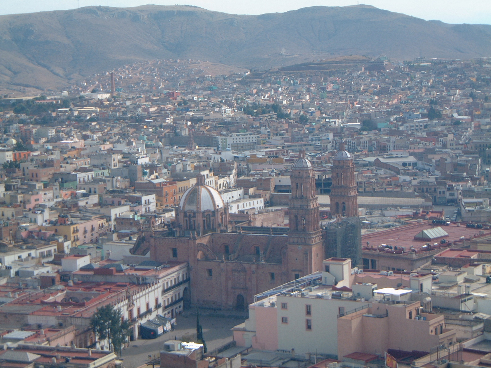Zacatecas View from the Cable Car, Mexico